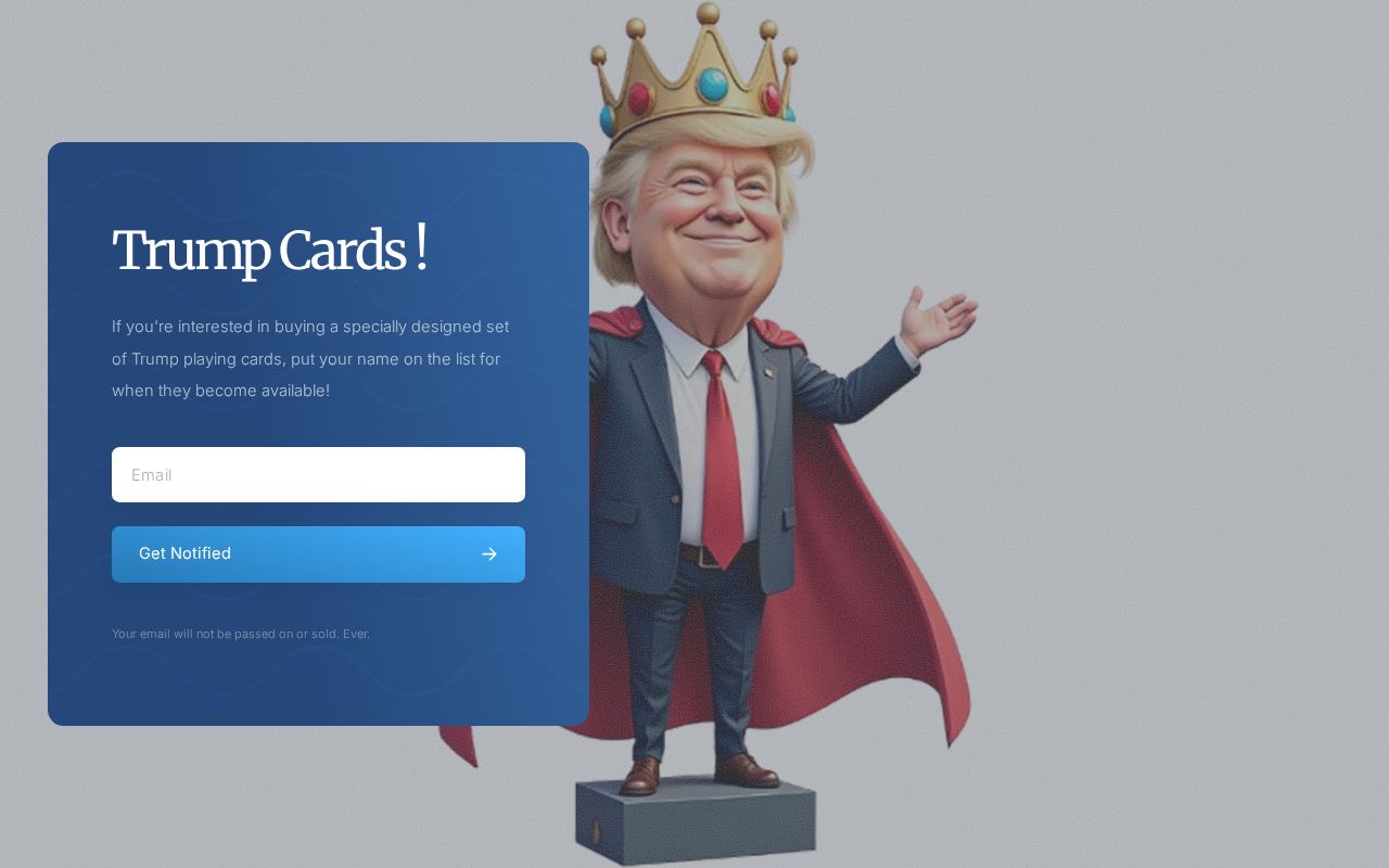Carrd profile picture for @trumps